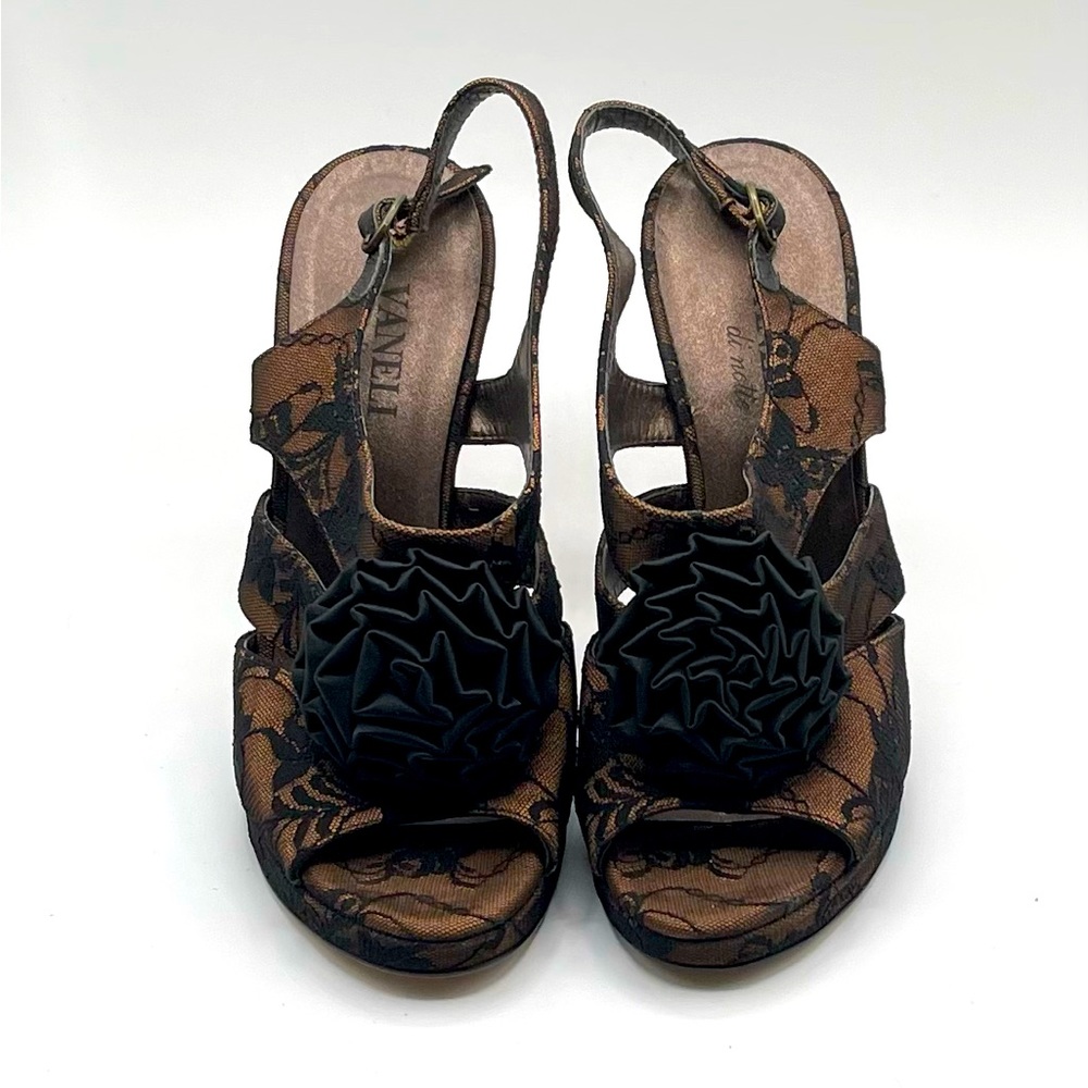 Vaneli di motte brown and black shoes